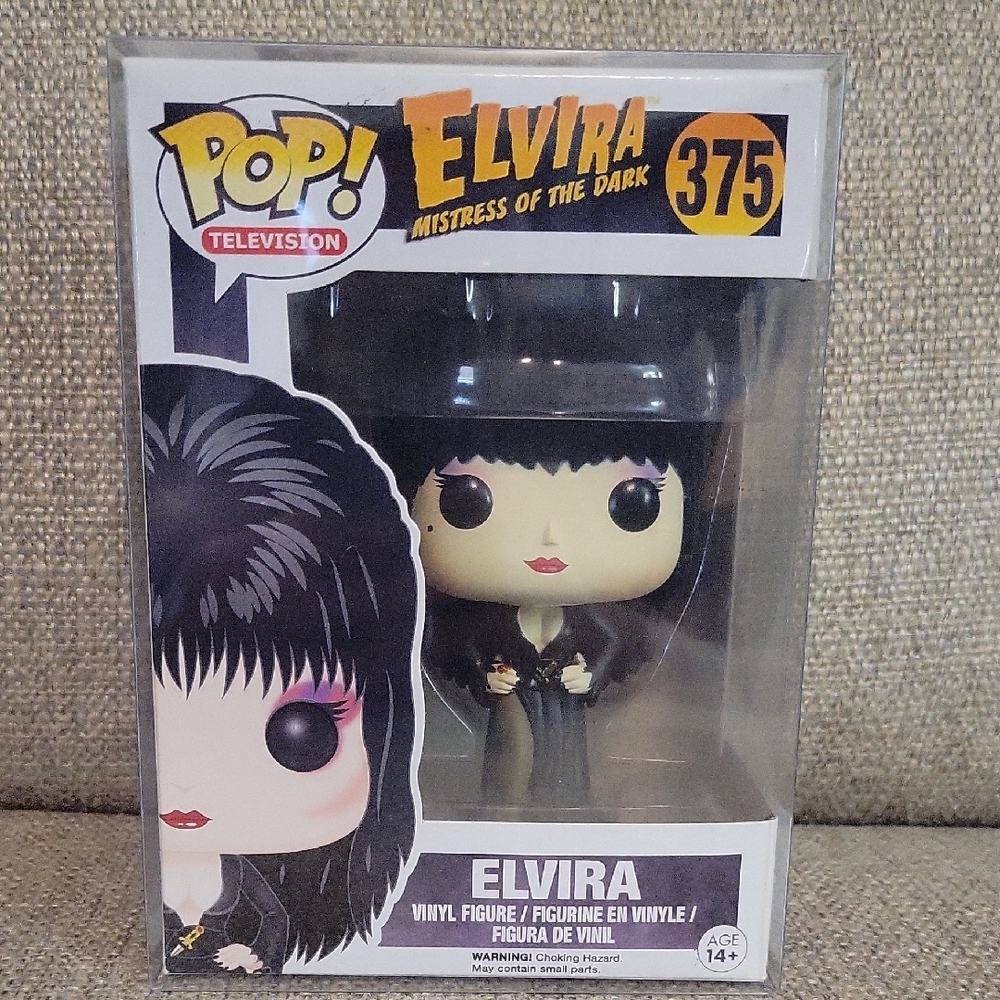 Funko Pop Elvira in Black and Cream